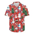 thumbnail image 5 of Elvqul Mens Shirts Ugly Big and Tall Christmas Crewneck Casual Shirts for Men, 5 of 5