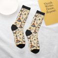 thumbnail image 4 of Goofa Marine Birds And Coastal Lighthouse Pattern Children's Crew Socks, Kids' Daily Wear and Sports Socks, Breathable Socks, Sports Socks, Moisture-Wicking Socks for Children, 4 of 6