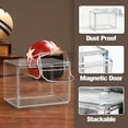 thumbnail image 6 of 4 Pcs XXX-Large Tall Boot Storage Box Transparent Handbag Helmet Diaplay Case Acrylic Stackable Storage Organizer, 6 of 6