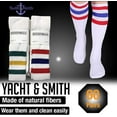 thumbnail image 5 of Yacht & Smith Big And Tall Mens Athletic Cotton Tube Socks, Wholesale Bulk Pack Referee Socks - King Size, by SOCKS’NBULK, 5 of 6