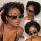 thumbnail image 1 of Pelucas humanas rectas de Bob corto de color natural con flequillo Peluca de corte de duendecillo de cabello virgen brasileño Peluca de cabello humano barato para mujeres negras Tan Jianjun unisex, 1 of 2