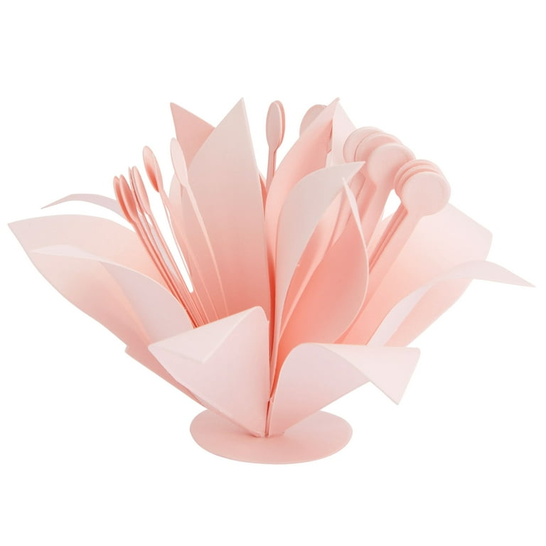 Farmlyn Creek 13 Pieces 3D Paper Flowers Decorations for Wall Decor, Pink  Floral Ornamentation with Lilies, Butterflies