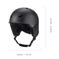 thumbnail image 2 of Casco de snowboard profesional con 8 respiraderos, casco cálido de esquí ABS EPS para hombres y mujeres, 2 of 8