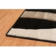 thumbnail image 3 of HomeRoots 371496 94 x 134 in. Polypropylene Oversize Area Rug, Black, 3 of 3