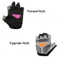 thumbnail image 6 of Men Cycling Bicycle Gloves Half Finger Gym Gloves Women Mitten Breathable Anti-slip Glove Fitness Sport Training Gloves, 6 of 7