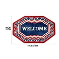 thumbnail image 3 of 4th of July Doormat Independence Day Welcome Floor Mat, 15.75"x 27.56" Memorial Day Door Mat Red Blue and White Carpet Rug, Patriotic Decoration for Indoor Outdoor 250th Anniversary Decor, 3 of 5