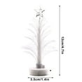 thumbnail image 3 of JoyMoreHome LED Fiber Optic Christmas Tree, Color Changing Holiday Tree Set with a Star, Tabletop Christmas Lighted Tree for Home Christmas Party Desktop Decoraiton, 3 of 9