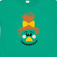thumbnail image 4 of Inktastic Halloween Fall Cute Smiling Scarecrow Face Girls Toddler T-Shirt, 4 of 5