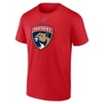 thumbnail image 2 of Men's Fanatics Brad Marchand Red Florida Panthers Authentic Stack Name & Number T-Shirt, 2 of 3