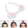 thumbnail image 2 of Diadema con orejas de oso, diadema para maquillaje de cosplay, diadema para lavarse la cara, diadema de animal, diadema de disfraz, 2 of 8