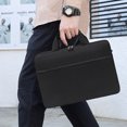 thumbnail image 2 of Water-Resistant Laptop Messenger Bag - Sleek Shoulder Tote for 15-Inch Laptops or Tablets, Padded Compartment and Adjustable Strap, 2 of 6