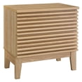 thumbnail image 1 of Modway Render Two-Drawer Particleboard Wood Nightstand in Oak, 1 of 8
