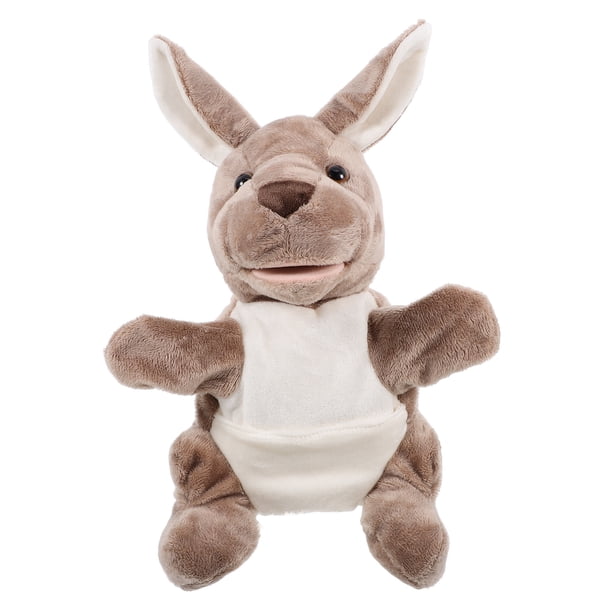 Marioneta de mano interactiva para contar cuentos, adorable juguete de animal