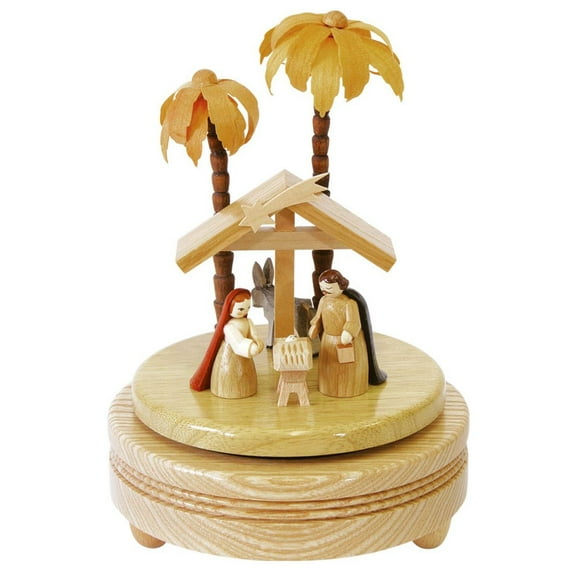 Alexander Taron 7" Richard Glaesser Nativity Christmas Music Box