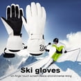 thumbnail image 1 of Guantes de bicicleta unisex con pantalla táctil transpirables duraderos para hombre y mujer manoplas cálidas de invierno, 1 of 9