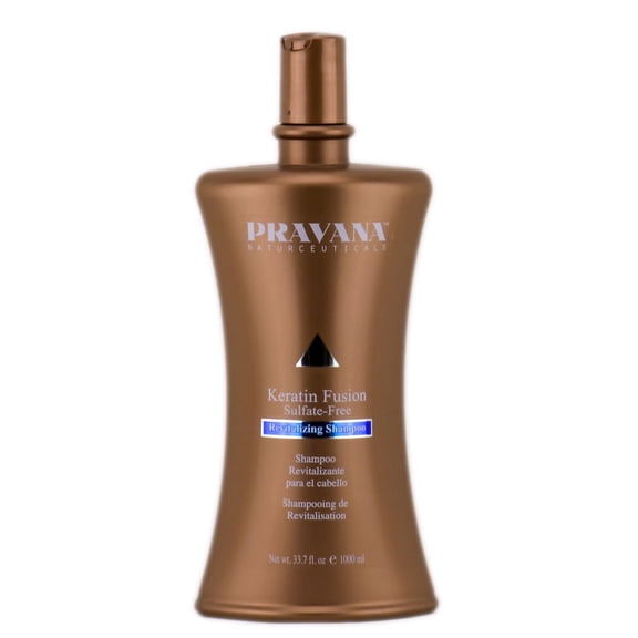 Pravana Keratin Fusion Sulfate Free Revitalizing Shampoo (Size : 33.7 oz / liter)