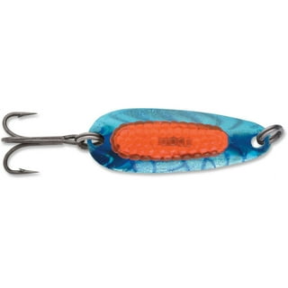 Blue Fox Rattlin' Pixee Spoon Fishing Lure 1/2oz Holographic Silver/Pink  Insert