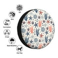 thumbnail image 4 of Naloa Starfish Shell PVC Leather Spare Tire Wheel Cover for Car Truck SUV Camper Trailer Universal Fit many size14 inch, 4 of 6