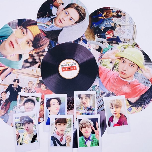 Gwong Juguete Tarjeta de BTS de moda Decorativo Decorativo Papel Bantan Boys Tarjetas Postales Para Regalo Gwong 30009305