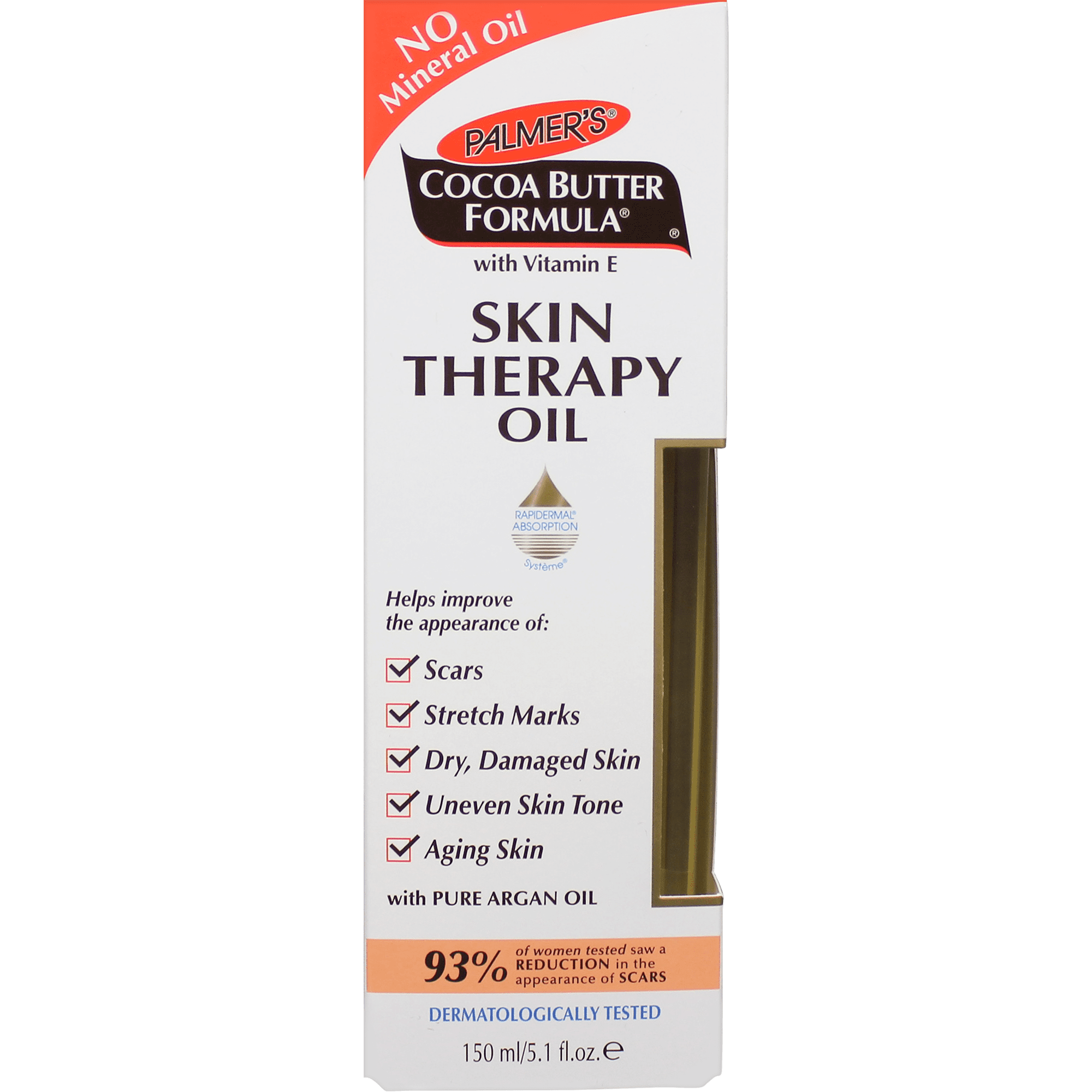 4 Pack - Palmers Cocoa Butter Formula Skin Therapy Oil Pump 5.1oz Each