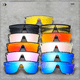 thumbnail image 2 of Gafas de sol coloridas, modernas y populares, antiultravioleta, antideslumbrantes, para adelgazar la cara, modernas para hombres y mujeres, 2 of 6