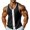 #0149-Black, variant on Men Athletic Vests Wide Round Neck Color Block Sleeveless Fitness Tops Compression Shirt for Men Breathable Gym Sports Training