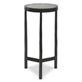 thumbnail image 2 of Uttermost Eternity Iron & Glass Accent Table in Gunmetal, 2 of 5