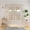 Plaids Beige&white/27"W x 30"L (Pack of 3)_style1639, variant on 3 Pc Cotton Classic Country Farmhouse Kitchen Window Curtain -Mint Green & White Buffalo Check Tier & Valance Set, 54" x 18" / 27" x 36"