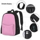 thumbnail image 3 of Easygdp Pink Mochila para Niños y Niñas con Set de Caja de Almuerzo y Estuche para Lápices 3 en 1, Mochila Escolar Estampada para Adolescentes, 3 of 7