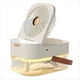 thumbnail image 1 of Ventilador Nebulizador con Tanque de Agua, Humidificador de Aire con Dos Salidas de Nebulización, Portátil, Recargable por USB para el Hogar y la Oficina., 1 of 5