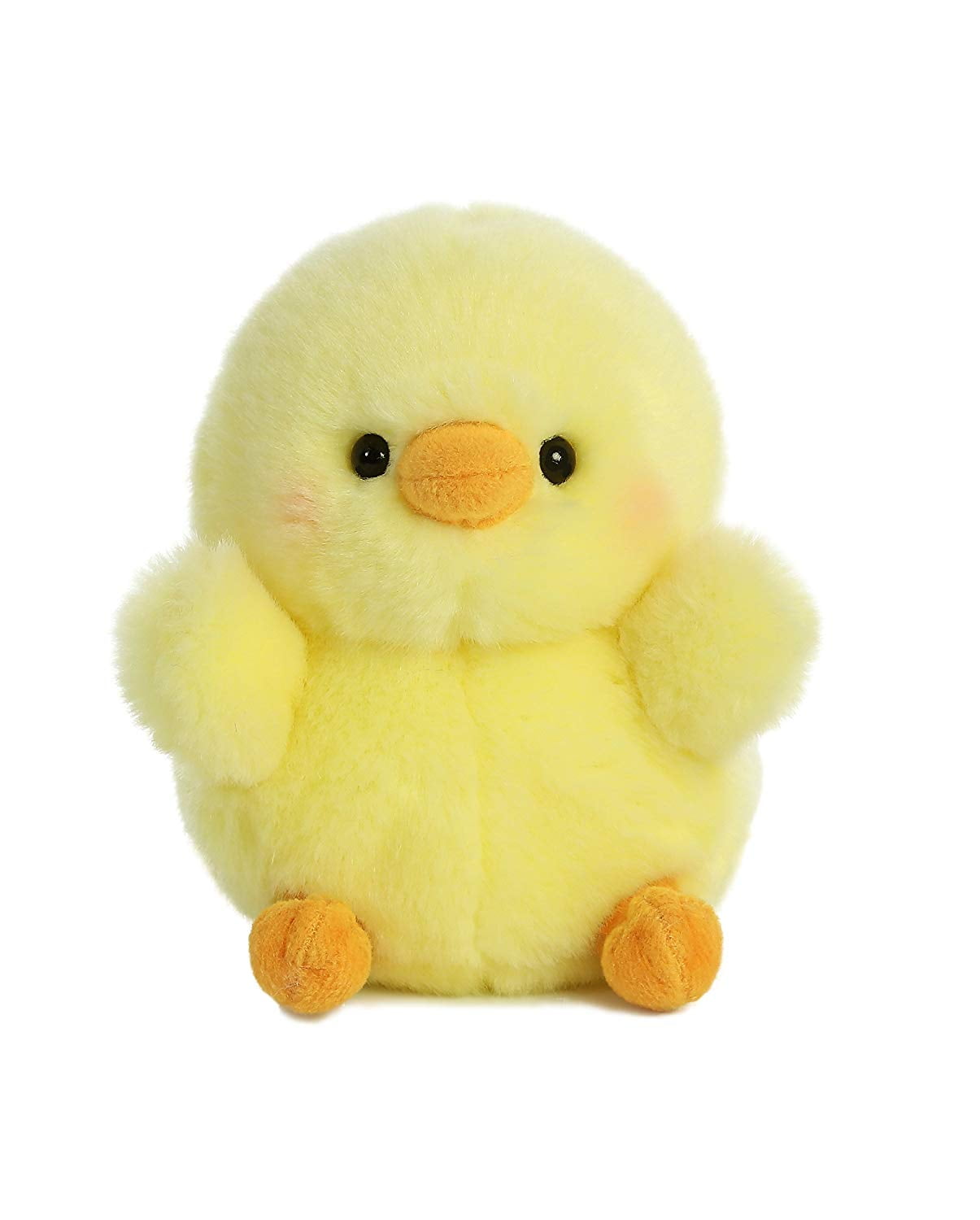 . Chickadee Chick Plush, Yellow, 5", Suitable for all ages. By Aurora