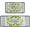 Lemon, variant on 2 Piece Wine Kitchen Rug Set, 3D Wine Glasses Kitchen Rugs and Mats Non Skid Washable Absorbent Kitchen Floor Decor Mat 17"x 47"+17"x 30"