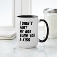 thumbnail image 4 of CafePress - I Didn't Fart Mugs - 15 oz Ceramic Large White Novelty Mug, 4 of 4