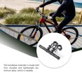 thumbnail image 3 of Advancent Extensor de manillar de bicicleta de aleación, portátil, antioxidante, carga USB, funciona con batería, soporte de extensión de doble soporte Ciclismo Advancent OD021897-00, 3 of 6