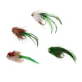 thumbnail image 4 of 4x Cebo Seco Mosca Sunnimix Trucha Salmon Steelhead Lucio pesca Vuela agua salada, 4 of 8