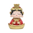 thumbnail image 3 of Figura de resina, estatua de la diosa madre Mazu, regalo, obra de arte coleccionable, adorno para Base Yuanbao, 3 of 9