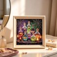 thumbnail image 6 of Halloween Potion Bottle 3D Pearl Diamond Art Kit Full Drill Shaped Rhinestone Painting for Adults Beginners Gothic Skull Spider Web Candle Wall Decor Holiday Handmade Gift, 6 of 8