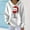 White, variant on NMMUED Christmas Hoodie Pullover Hoodies for Women Ladies Christmas Tops Cute Hoodies Holiday Hoodies for Women Hooded Sweatshirts for Women Christmas Outfits for Women Black L