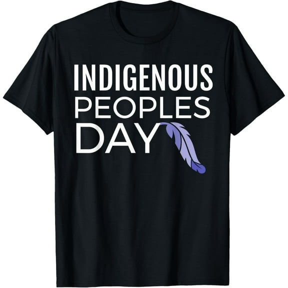 Indigenous Peoples Day not Columbus Day T-shirt100% cotton short-sleeved shirt for both men and women