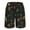 Black-15, variant on Mens Novel Print Summer Bermuda Shorts Casual Beach Drawstring Elastic Waist Pull on Shorts