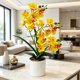 thumbnail image 5 of News Butterflys Orchid Artificial Flower Pot Plants Decoration For Home And Office Interiors, 5 of 7