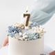 thumbnail image 5 of Vela de cumpleaños con número dorado y diseño de macarrón de perlas para decoración de tarta S, vela de cera dorada de lujo para fiestas y accesorios fotográficos, 5 of 5