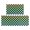 Rainbow Checkered Pattern, variant on Rainbow Checkered Pattern Anti Fatigue Kitchen Rugs Set Of 2, Non Slip Washable Decorative Floor Mats for Kitchen Sink Laundry, 17"x30" and 17"x47"