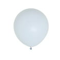 thumbnail image 3 of BalsaCircle 10 Ice Blue Matte Latex 18" Helium Plain Balloons Party Wedding Favors, 3 of 6