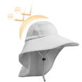 thumbnail image 2 of Protección Solar Sombrero Pesca Al Aire Libre para Hombre Sombrero Sombrero Protección Solar [requiere Embalaje Adicional] (gris Claro), 2 of 9