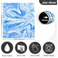 thumbnail image 3 of Coolnut Tie Dye Blue Dishwasher Magnet Cover,Reusable Fridge Panel Decal with Magnetic Stickers for Kitchen Appliance Home Decor, 23"x 26", 3 of 6