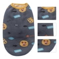 thumbnail image 3 of Reheyre Unique Pattern Super Soft Pet Clothes - Wear-Resistant Fabric - Warm Print Vest - Ideal for Medium Pets - Autumn Decor, 3 of 8