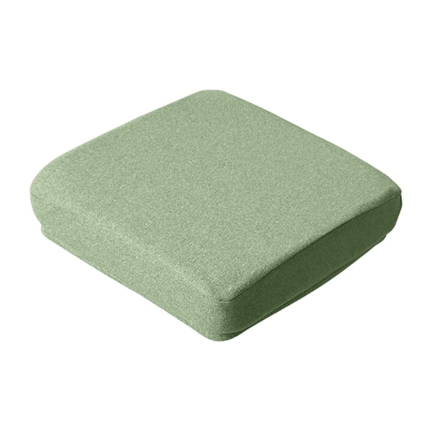 Funda de asiento elástica de poliéster para taburete de tocador, antidecoloración y antiarrugas. Verde B