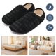 thumbnail image 1 of Pantuflas interior para casa calcetines zapatos mocasines con espalda cerrada forro polar peluche mujer (40-41) y amarillo, 1 of 9
