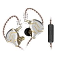 thumbnail image 1 of Headset,In-line With Mic In-ear 1dd 2pin Cable Headset 2pin Hifi Headset 1dd 4ba Cable In-line 3.5mm Wired Zs10 3.5mm 4ba Hifi, 1 of 1